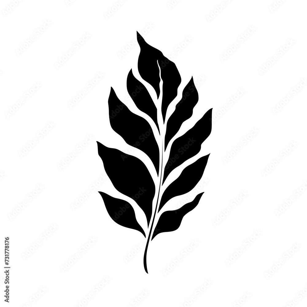 custom made wallpaper toronto digital leaf vector, herb silhouette, silhouette plant, silhouette flower, silhouette floral, plantpot, leaf, tree, plant, nature, vector, bamboo, pattern, branch, silhouette, floral, flower, design, illustr