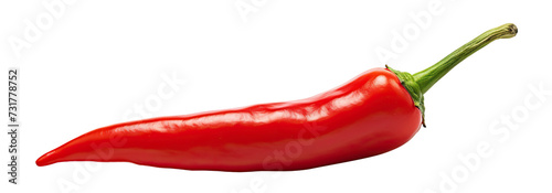 Red chili pepper cut out