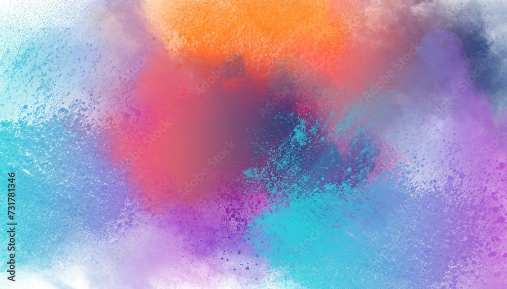 Abstract Holi color splash paint background. Abstract Color Background. Colorful Rainbow Watercolor Banner Background.
