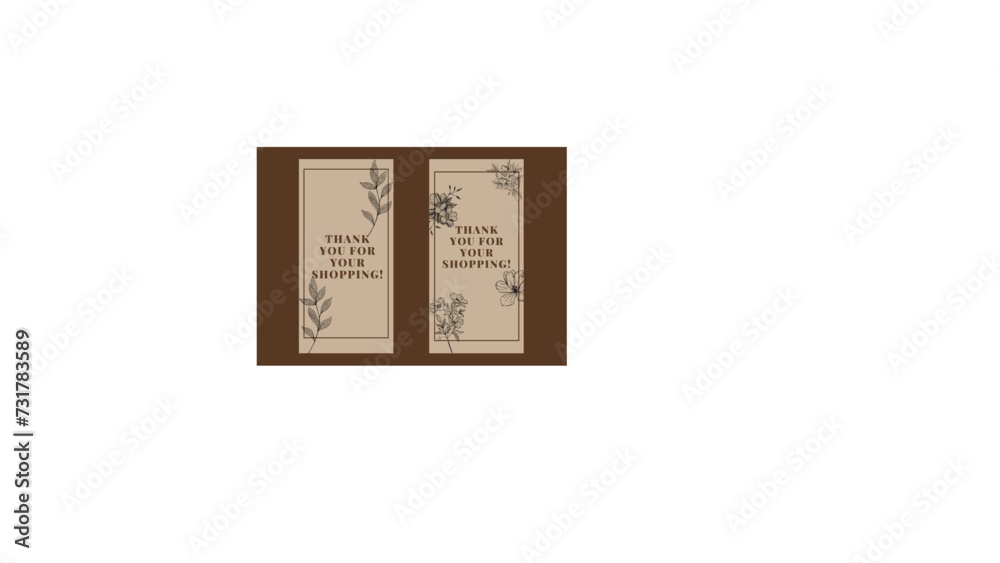 Vector illustration of a card with Vector illustration of a card with