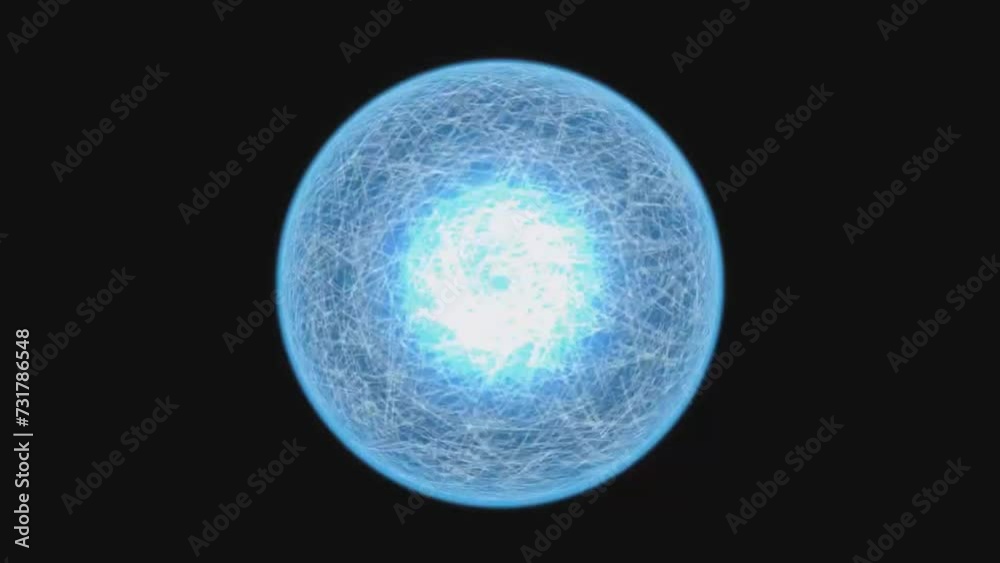 Animation of the blue 