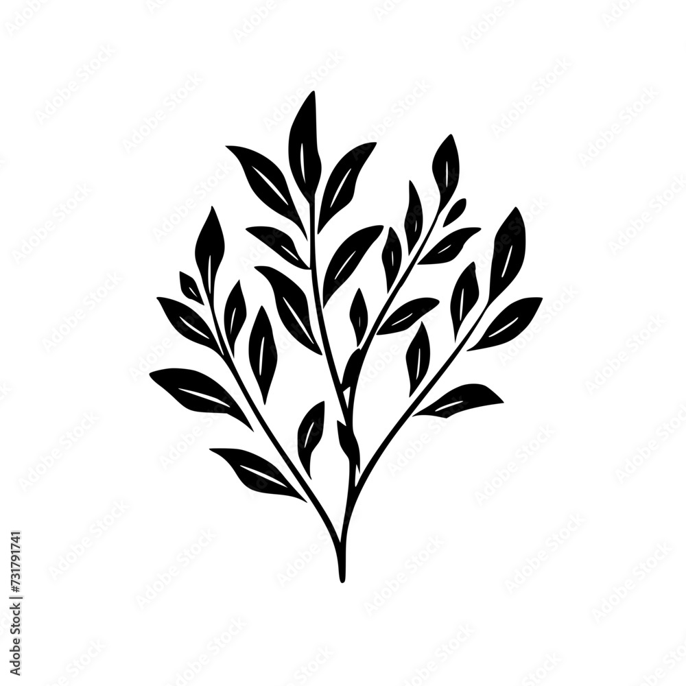 Silhouette rose, rose vector, flower svg, vector flower, herb, branch, line art, outline, eps, png, svg, flower, floral, vector, nature, leaf, rose, illustration, plant, design, vintage, pattern, flow