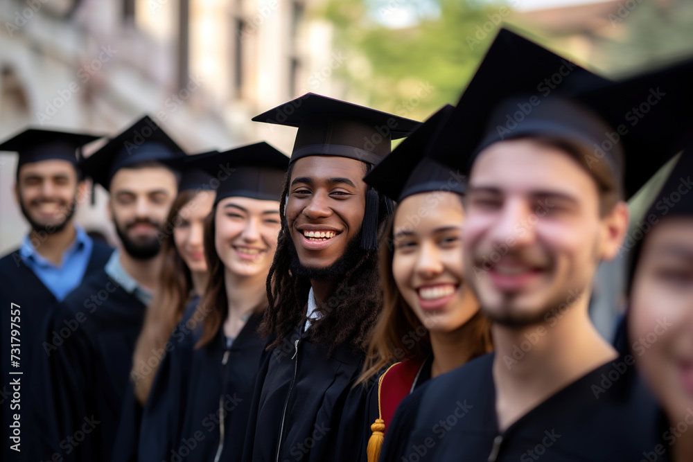 Young black Graduate with Bright Future Young black Graduate with Bright Future