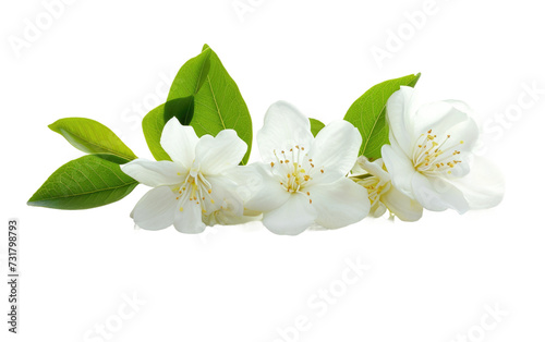 Jasmine Flower on Transparent Background  PNG 