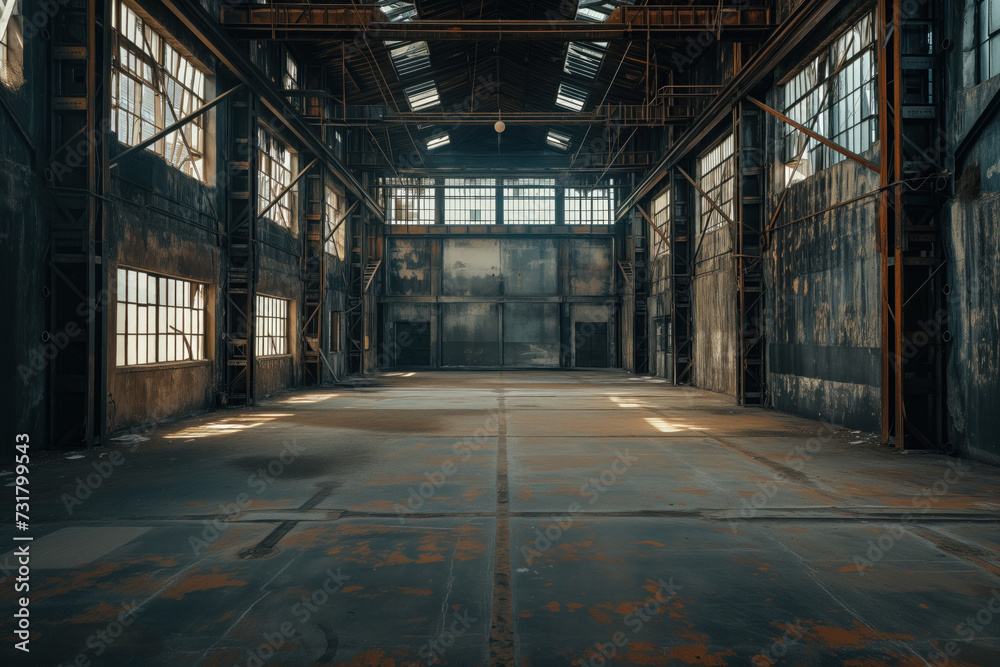 Empty industrial space