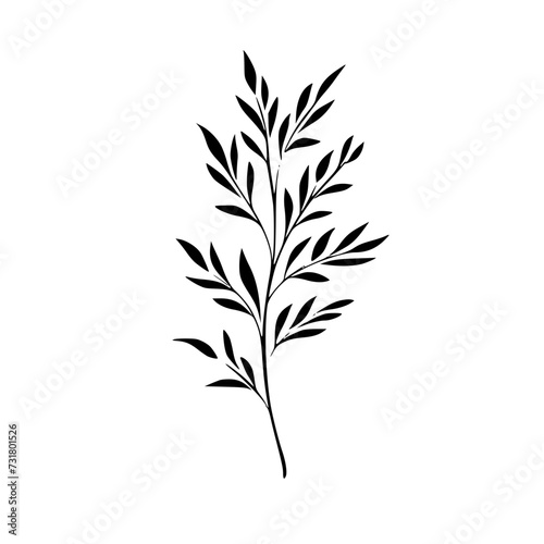  leaf vector  herb silhouette  silhouette plant  silhouette flower  silhouette floral  plantpot  leaf  tree  plant  nature  vector  bamboo  pattern  branch  silhouette  floral  flower  design  illustr