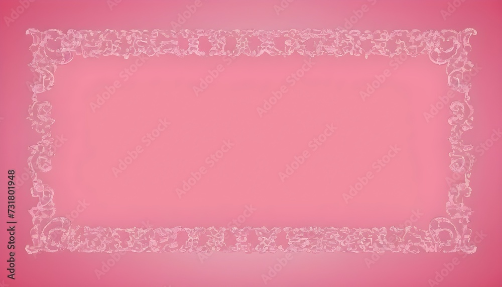 Valentines pink frame for text Valentines pink frame for text