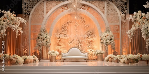 Wedding stage backdrop britannia bridal design ideas