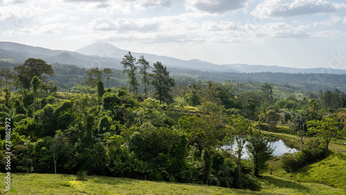 landscape in the mountains