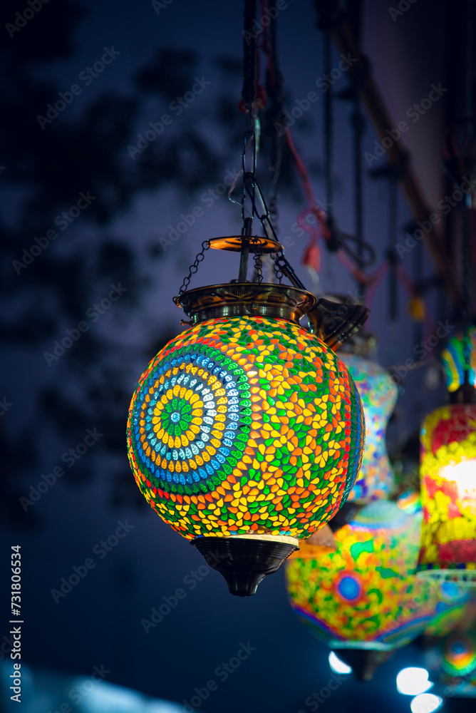 Fototapeta premium Lighting, Odisha Festival