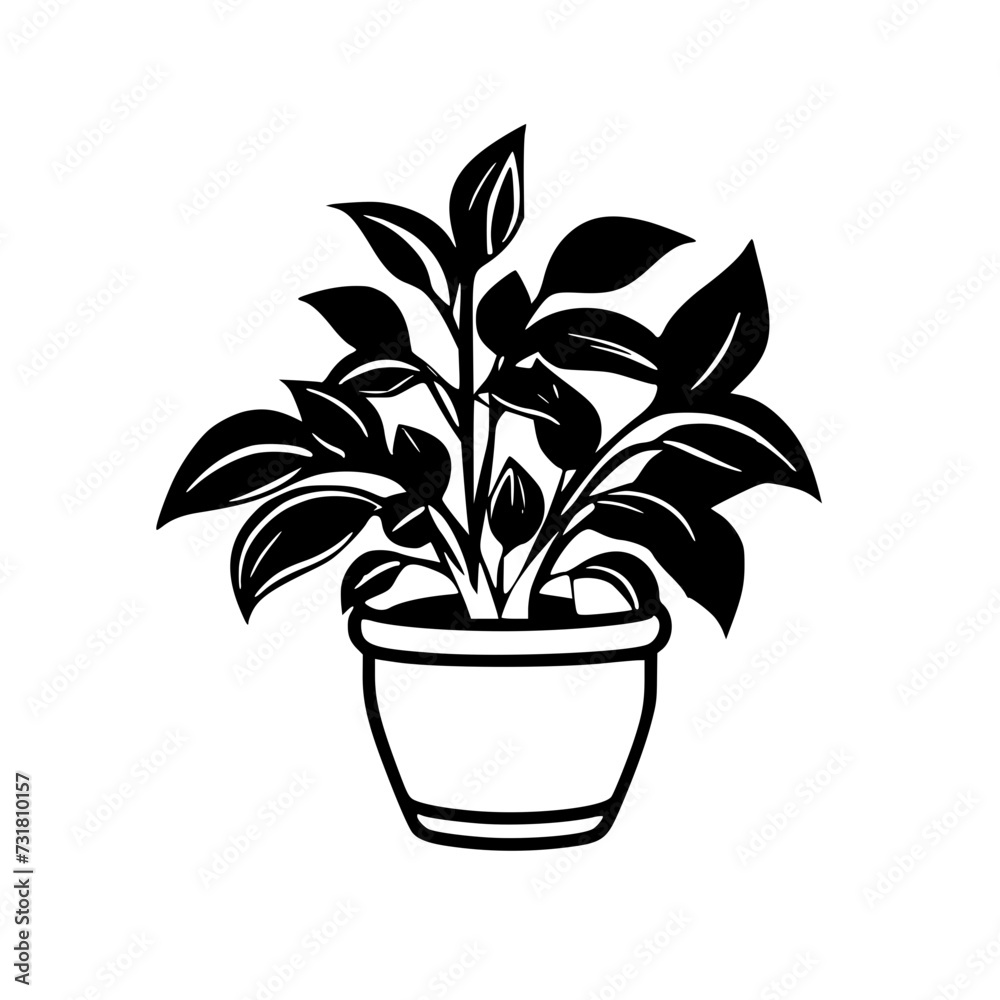  leaf vector, herb silhouette, silhouette plant, silhouette flower, silhouette floral, plantpot, leaf, tree, plant, nature, vector, bamboo, pattern, branch, silhouette, floral, flower, design,