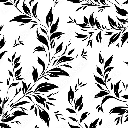 floral seamless pattern  pattern  flower pattern  geometric pattern  diagonal pattern  floral  flower  seamless  design  ornament  vector  decoration  art  wallpaper  leaf  illustration  black  style 