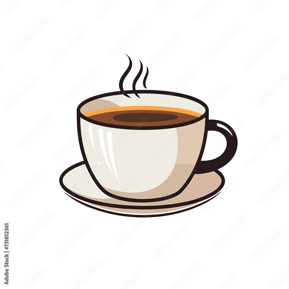 cup of coffee or tea vector illustration isolated transparent background, cut out or cutout t-shirt design cup of coffee or tea vector illustration isolated transparent background, cut out or cutout t-shirt design