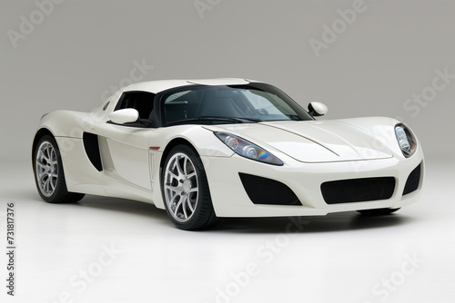 sports car on a white background © Olexandr
