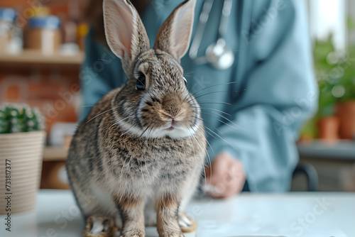 Bunny Wellness: Veterinary Care for Happy and Healthy Rabbits. Generative AI