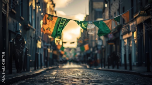 A Storied Saint Patrick's Day Parade Banner, St. Patrick's Day photo