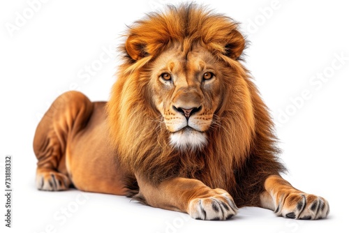 lion on a white background © Olexandr