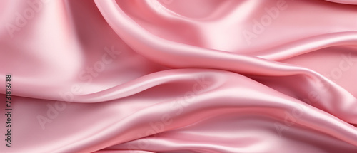 Soft Pink Silk Fabric Elegance