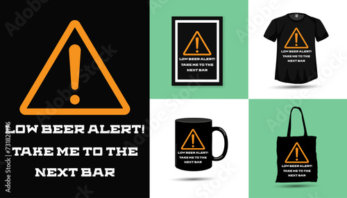 Beer typography st patricks day funny tshirt design vector