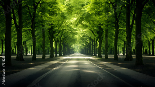 alley in the park,, road in the woods