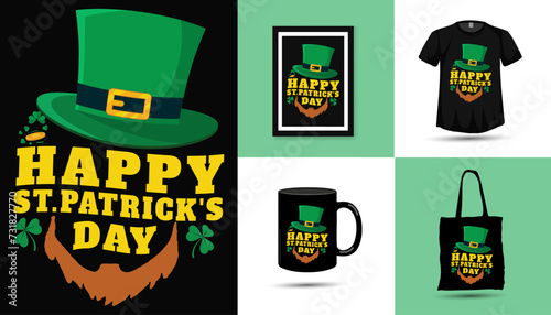 St Patricks day vector tshirt design 