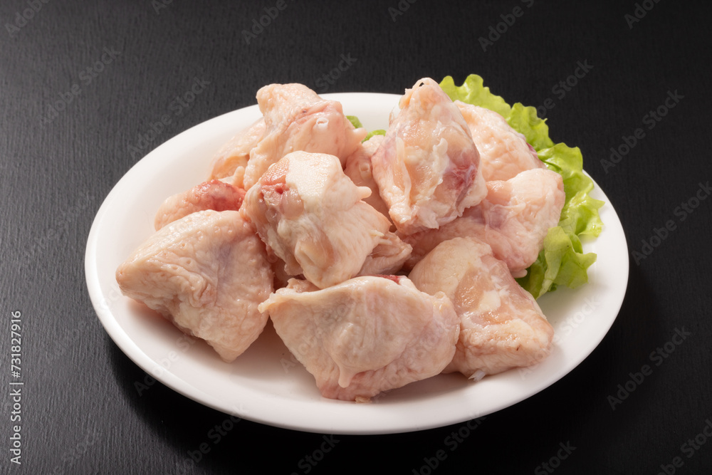 鶏肉のテール ぼんじり (未下処理) 鶏肉のテール ぼんじり (未下処理)