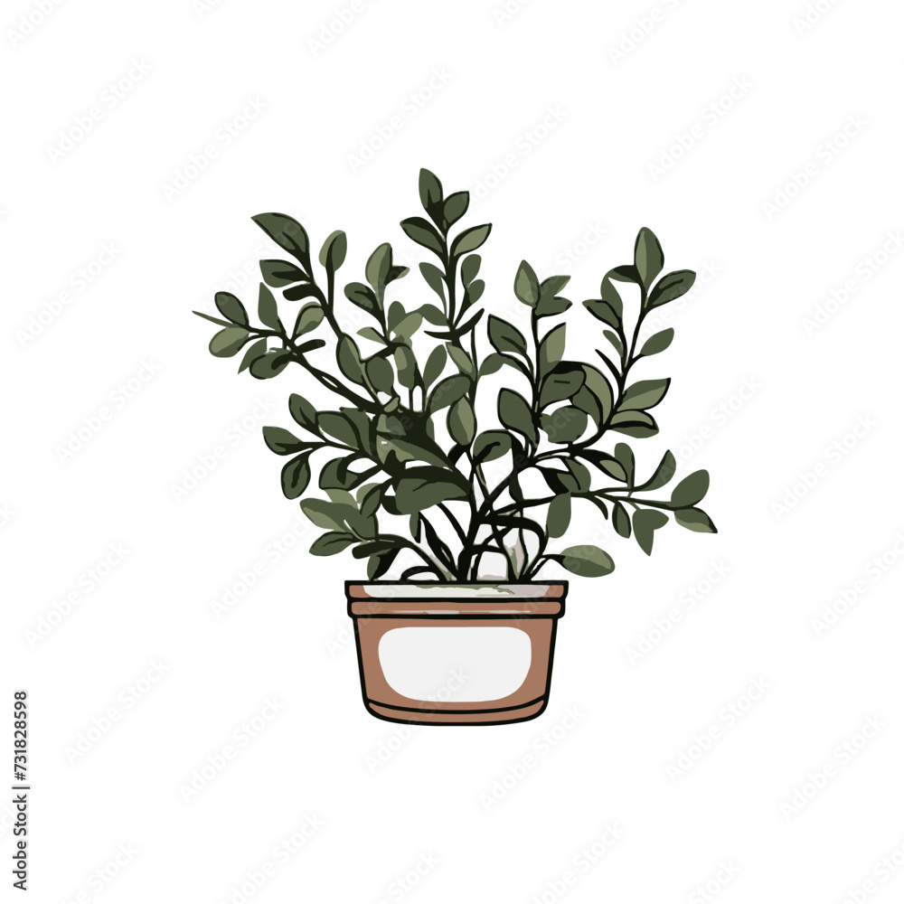 Fototapeta premium botanical svg, floral svg, flower svg, botanical clipart, floral clipart, flower clipart, wildflower svg, plant svg, floral bundle svg, line art svg, floral line art svg, Plants svg file, 
