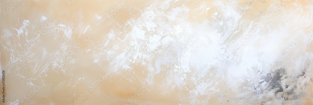 Abstract beige and white textured background with brush strokes and space for text, ideal for minimalist designs and creative projects Abstract beige and white textured background with brush strokes and space for text, ideal for minimalist designs and creative projects