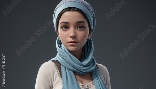 beautiful women wearing hijab islamic