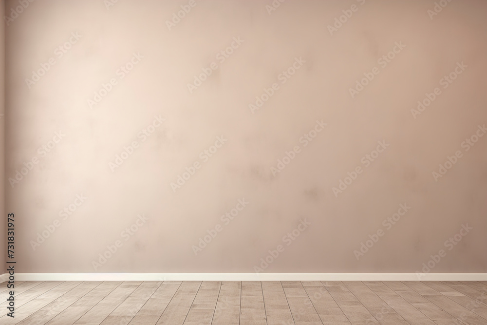 An elegant empty wall background. (Generative AI)