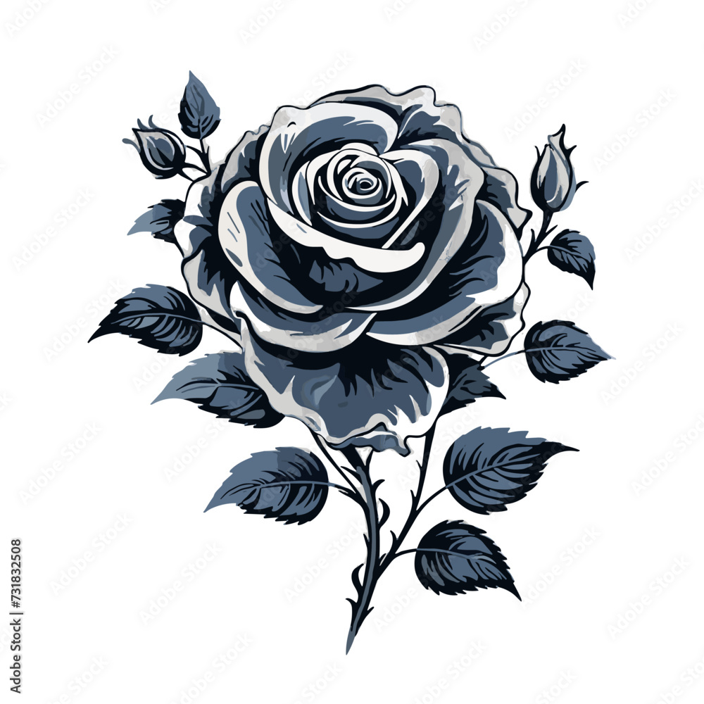 Botanical svg floral svg flower svg botanical clipart floral