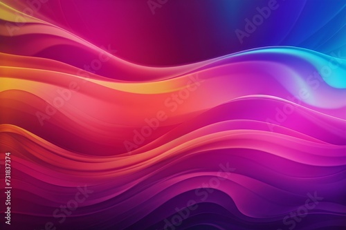 liquid waves background colourful  created by ai generated