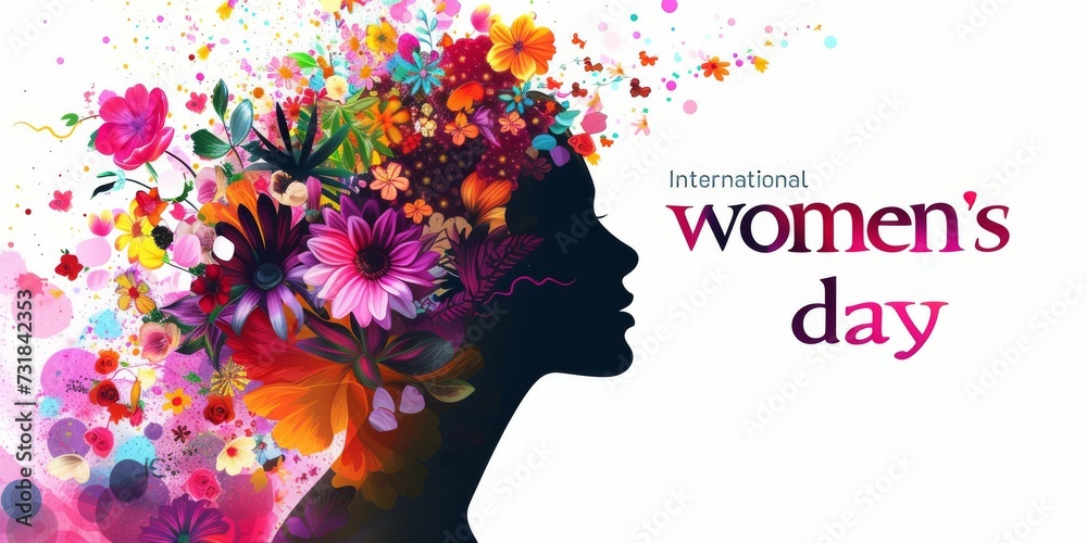 © Kanokmai - International Women's Day celebration background in colorful pastel flowers © Kanokmai - International Women's Day celebration background in colorful pastel flowers