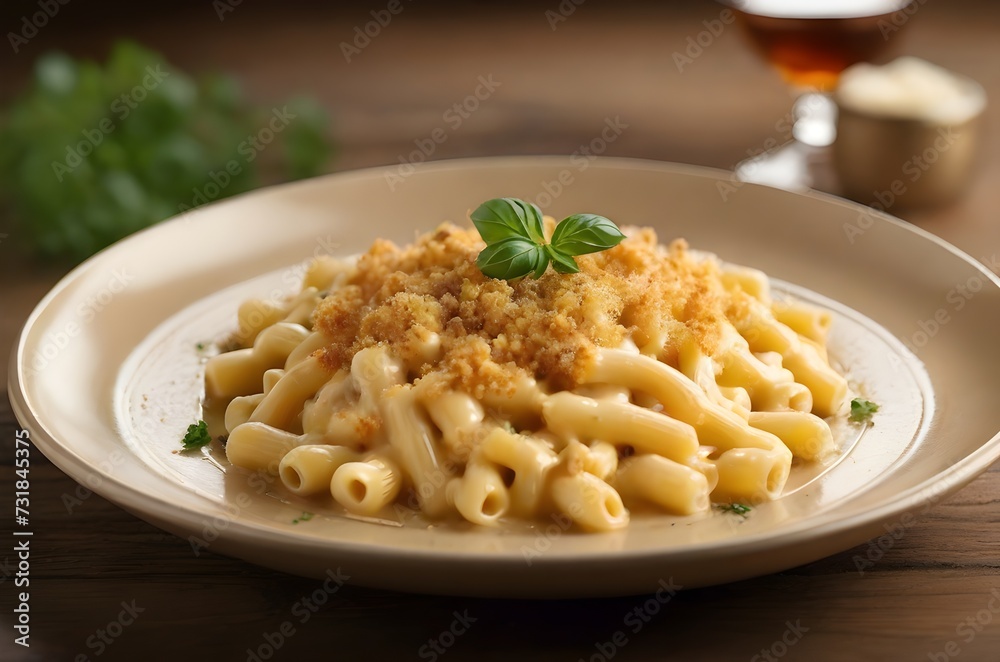 spaghetti with pesto sauce macaroni