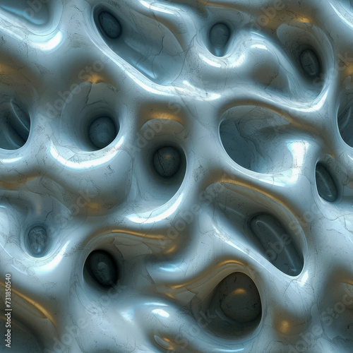 abstract waves Pattern Tile for seamless backgrounds and for filling surfaces, ai generated