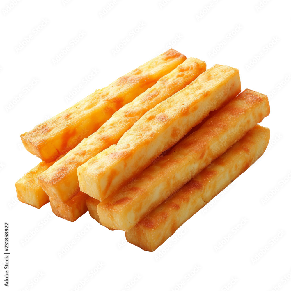 Cheese Stick on Plate Isolated on Transparent or White Background, PNG Cheese Stick on Plate Isolated on Transparent or White Background, PNG