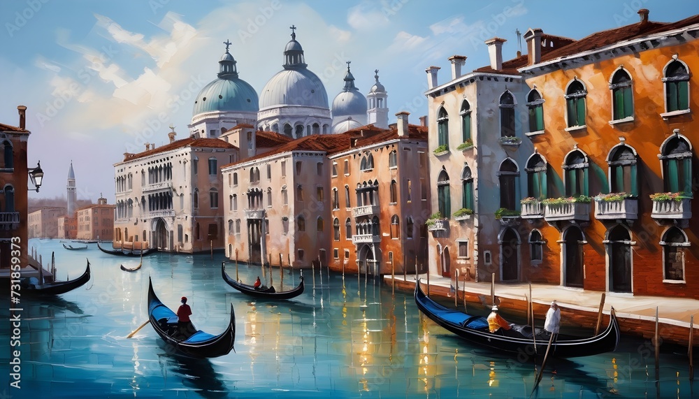 Romantic Canals of Venice