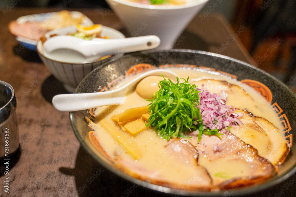 Enjoy authentic Japanese ramen cuisine Enjoy authentic Japanese ramen cuisine