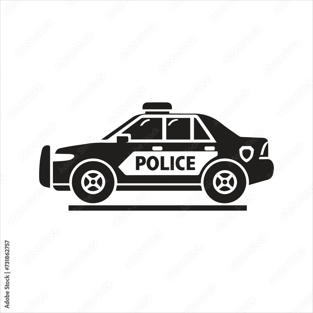 Police car icon. Car icon Police car icon. Car icon