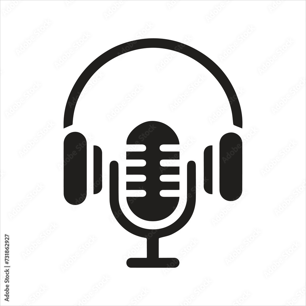Sound producer icon. Relax, Podcast icon Sound producer icon. Relax, Podcast icon