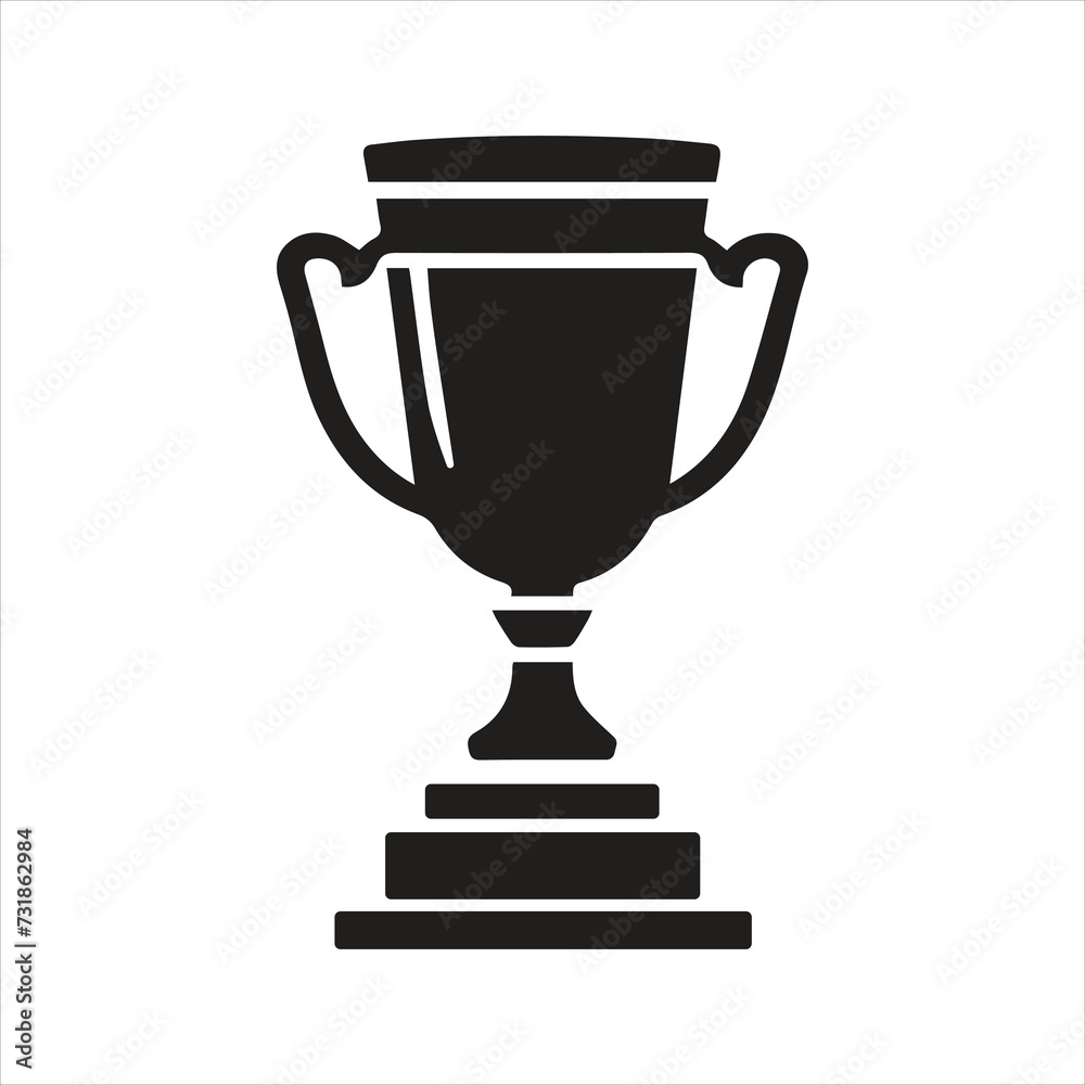 Trophy cup icon. Champions cup icon Trophy cup icon. Champions cup icon