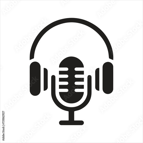 Sound producer icon. Relax, Podcast icon