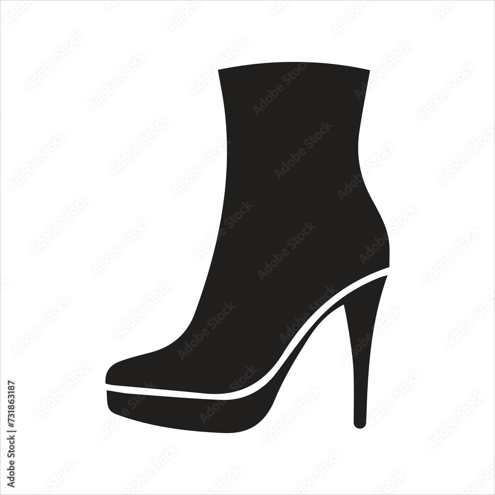 High heels icon. Beauty and Fashion collection icon High heels icon. Beauty and Fashion collection icon