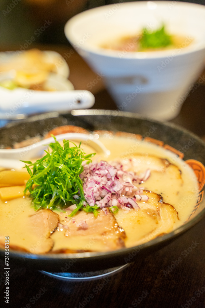 Enjoy authentic Japanese ramen cuisine
