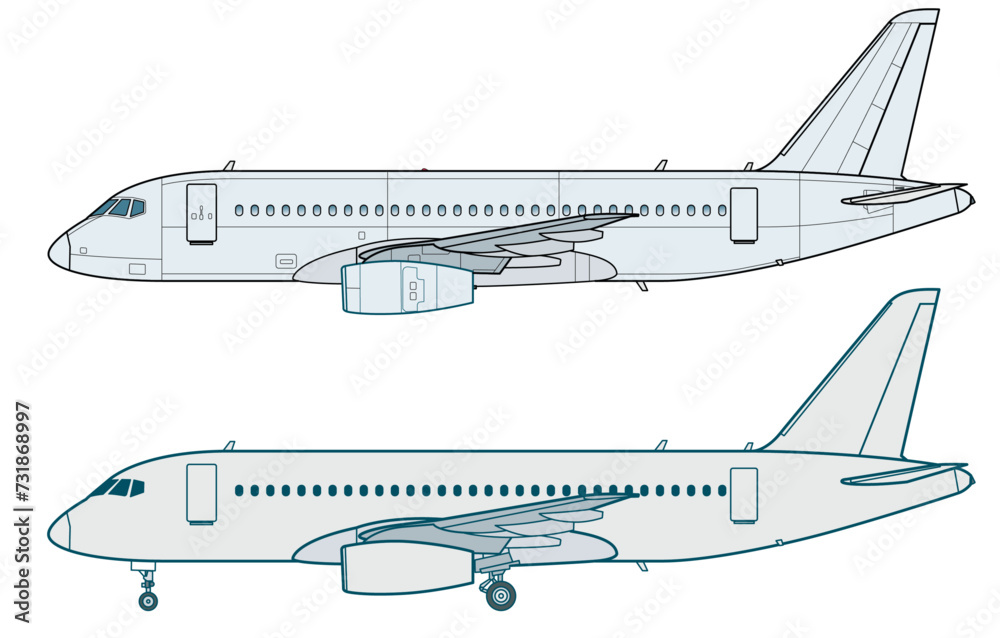 Russisches Kurzstreckenflugzeug Superjet