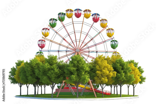 Ferris Wheel in Park