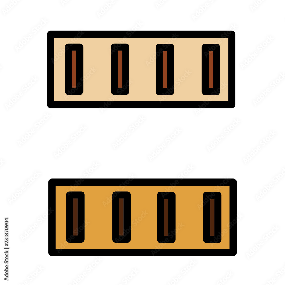 Cargo Container Freight Filled Outline Icon Cargo Container Freight Filled Outline Icon