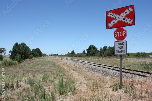 Train Tracks in the Australian Outback