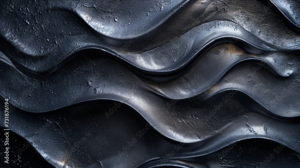 Abstract silver black acrylic painted fluted 3d painting texture luxury background banner on canvas - Silver waves swirls. Decor concept. Wallpaper concept. Art concept. 3d concept. Abstract silver black acrylic painted fluted 3d painting texture luxury background banner on canvas - Silver waves swirls. Decor concept. Wallpaper concept. Art concept. 3d concept.