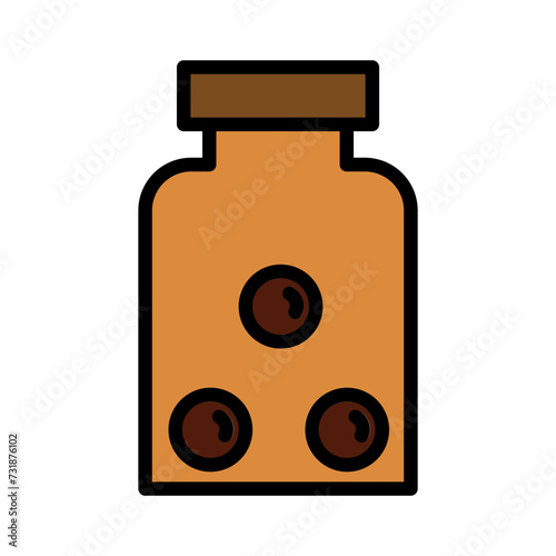 Ammo Bullet Bullets Filled Outline Icon